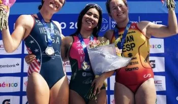 México brilla en la Copa Mundial de Triatlón Huatulco 2026 con oro de Ana María Torres