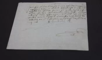 AGN y SRE recuperan en EU documento del siglo XVI robado hace más de 30 años