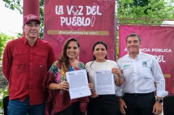 Audiencia pública ‘La Voz del Pueblo’ en Puerto Morelos: 13 personas reciben prótesis y se resuelven gestiones clave