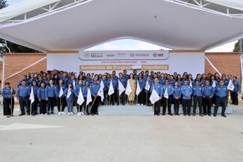 DIF Oaxaca inicia distribución de programas alimentarios 2026 en 552 municipios con inversión de más de mil 74 mdp
