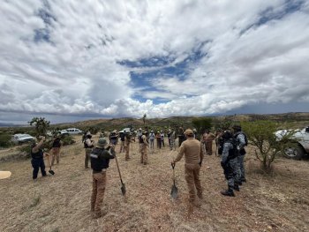 Gobierno de Zacatecas y colectivos realizan búsqueda de personas en Sombrerete
