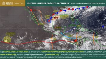 Oaxaca en alerta por lluvias y vigilancia de tren de ondas tropicales