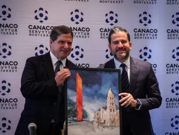 Secretario de Medio Ambiente de Nuevo León presenta avances ambientales ante CANACO