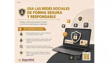 SSPC emite recomendaciones para el uso seguro de redes sociales y prevenir ciberdelitos