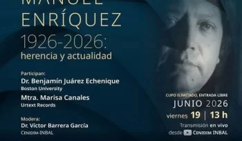 Homenaje a Manuel Enríquez en el CENIDIM por su centenario: herencia y actualidad