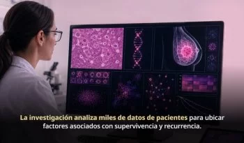 Inmegen usa inteligencia artificial para personalizar tratamientos contra cáncer de mama