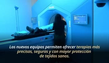 INCan optimiza atención oncológica con acelerador lineal y tomógrafo 4D