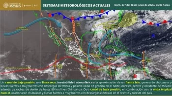 Oaxaca en alerta por lluvias y tormentas; vigilan tren de ondas tropicales