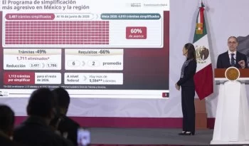 Sheinbaum destaca simplificación de mil 711 trámites; meta es 4 mil 500 para 2026