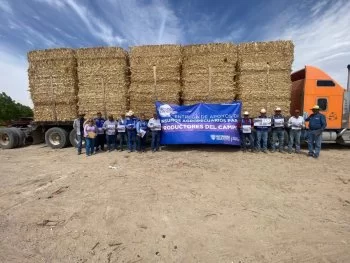 Gobierno de Chihuahua entrega 229 pacas de rastrojo a ganaderos de Ciudad Juárez