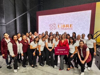 Gobierno de Zacatecas participa en Encuentro Nacional de Centros LIBRE; suma 35 espacios de atención para mujeres