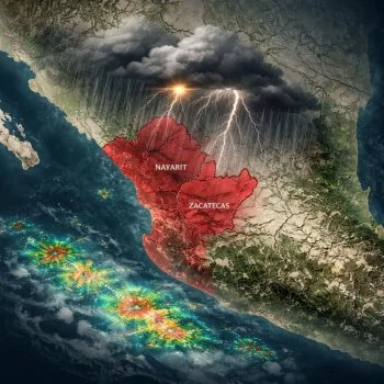 Clima hoy 20 de junio: Nayarit, Jalisco y Zacatecas bajo amenaza por lluvias intensas