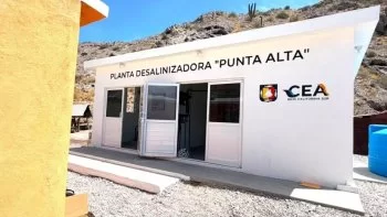 Gobernador de BCS inaugura planta desalinizadora en Punta Alta con inversión de 5.39 mdp
