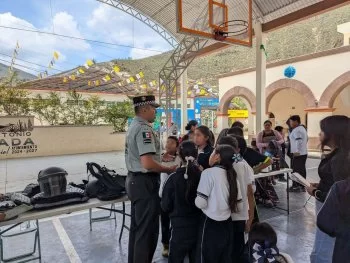 Guardia Nacional realiza Jornada Integral de Mujeres Indígenas en San Antonio Cañada, Puebla