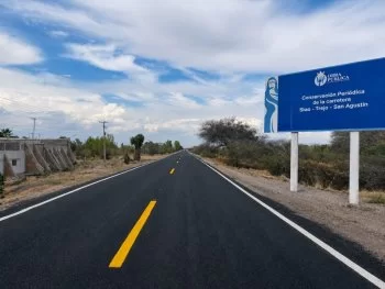 Invierten 9 mdp en conservación de carretera Silao-Trejo-San Agustín
