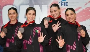 México suma bronce en esgrima por equipos y asegura plazas a Lima 2027