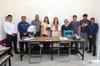 Ceci Arellano inaugura DIF Pilares 'Tlachtli' en San Pedro Cholula; ofrece deporte, cultura y talleres gratuitos