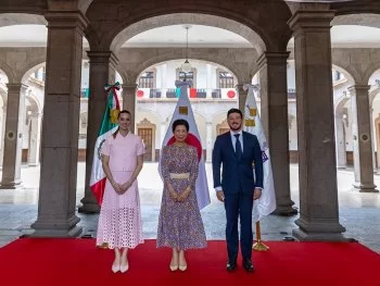 Princesa Hisako de Takamado visita Nuevo León para fortalecer lazos con Japón