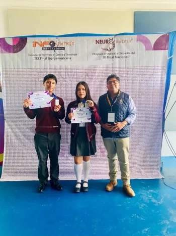 Estudiantes de COBAQ ganan medalla de plata en concurso iberoamericano de ciencia y tecnología