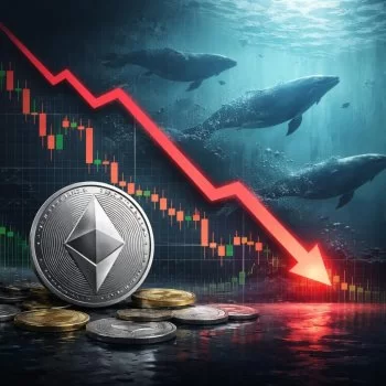 Ethereum pierde el apoyo de las ballenas en un momento crítico