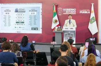Gobierno de Puebla refuerza prevención y entrega apoyos ante temporada de lluvias