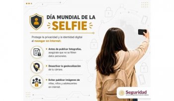 SSPC alerta sobre riesgos de compartir selfies y emite recomendaciones de seguridad