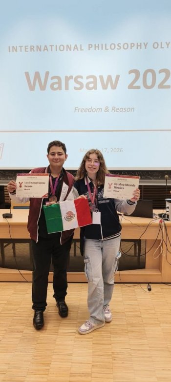 Estudiante de Irapuato gana medalla de bronce en Olimpiada Internacional de Filosofía en Polonia