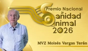 Moisés Vargas Terán gana el Premio Nacional de Sanidad Animal 2026