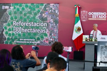 Puebla lanza programas de reforestación y antibullying en escuelas