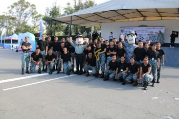 Más de 400 corredores participan en carrera 'Ponte en Guardia' en Puebla por aniversario de la GN