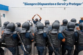Policía Auxiliar de Puebla y Michoacán inician intercambio de capacitación antimotín
