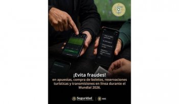 SSPC y SSC emiten recomendaciones para evitar fraudes digitales durante la Copa Mundial 2026