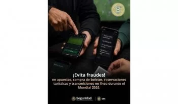 SSPC y SSC emiten recomendaciones para evitar fraudes digitales durante la Copa Mundial 2026