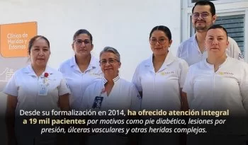 Clínica de Heridas del HGMEL atiende a 19 mil pacientes con tecnologías avanzadas
