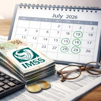 Pensión IMSS julio 2026: fecha de depósito y calendario completo