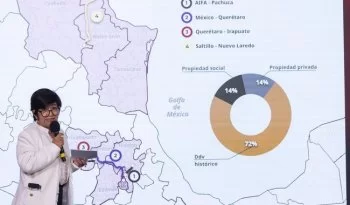 Sedatu y SICT liberan más de 28 millones de metros cuadrados para derecho de vía de trenes de pasajeros