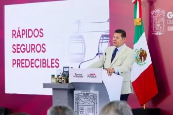 Teleférico en Puebla será gratuito para grupos vulnerables; tendrá 4 líneas y 14.58 km