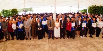 63 estudiantes de Guanajuato se gradúan de Prepa Pro-CECATI; primera generación del modelo
