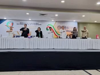 Secretaria del Trabajo reconoce labor del Poder Judicial en Congreso Sindical