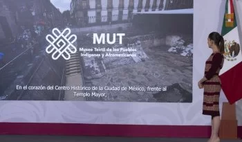 Sheinbaum inaugura Museo Textil de Pueblos Indígenas y Afromexicanos; busca bienestar de artesanos
