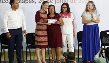 Programas de Bienestar se fortalecen con tres nuevas iniciativas en Chiapas: Sheinbaum