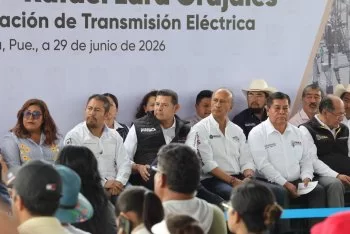 Armenta inicia ampliación carretera San José Chiapa-Rafael Lara Grajales en Puebla