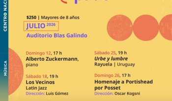 Cenart anuncia segunda edición de Sincopado con cuatro conciertos de jazz en julio