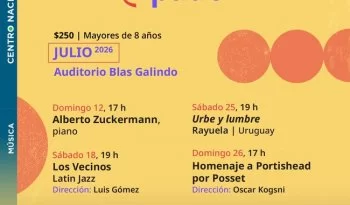 Cenart anuncia segunda edición de Sincopado con cuatro conciertos de jazz en julio