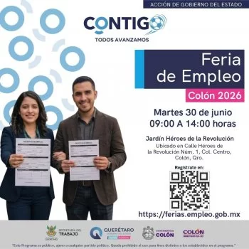 Feria de Empleo Colón 2026 ofrecerá mil vacantes con sueldos de hasta 50 mil pesos