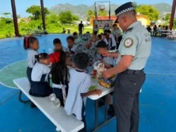 Guardia Nacional fomenta valores cívicos y prevención en escuelas de Acapulco