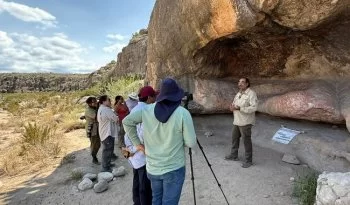 INAH concluye restauración histórica de Cueva Pinta en Coahuila tras intento de saqueo
