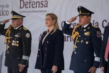 Maru Campos encabeza ceremonia por el 7° aniversario de la Guardia Nacional en Chihuahua