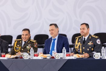 Mauricio Kuri reconoce labor de la Guardia Nacional en su séptimo aniversario en Querétaro