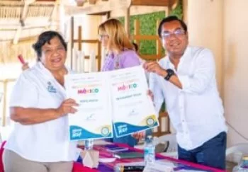Sectur Guerrero entrega reconocimientos México Anfitrión y constancias a prestadores turísticos de Pie de la Cuesta
